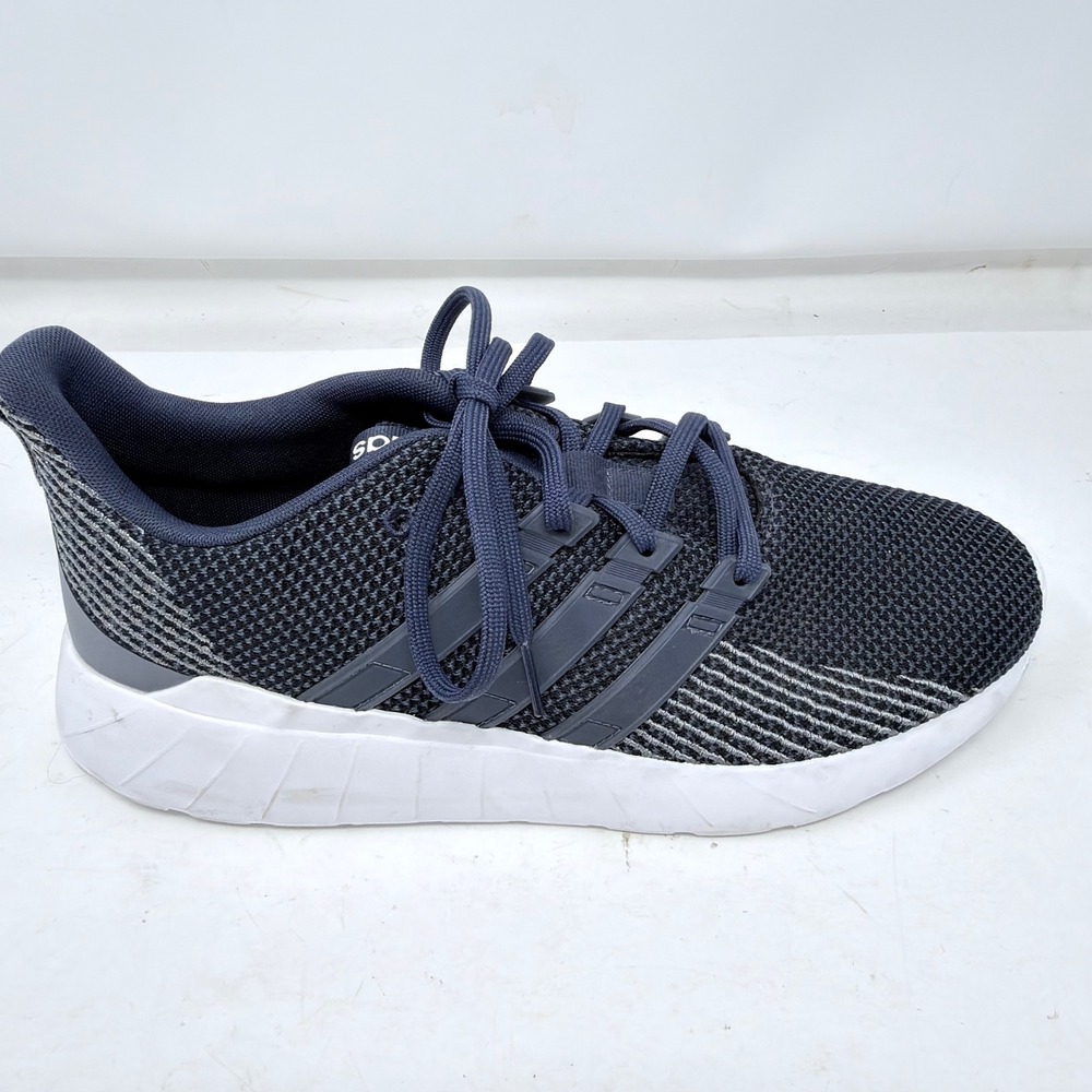 Adidas Questar Flow Mens Size 11 Blue Mesh Running Shoes Sneakers Ortholite - Picture 8 of 12
